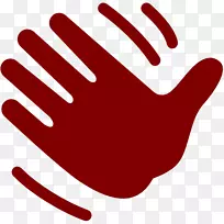 计算机图标手指拇指信号.栗色图标-空若网 计算机图标手指拇指信号.栗色图标-空若网