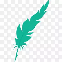 电子邮件植物茎叶夹艺术-粉红色羽毛笔-空若网 电子邮件植物茎叶夹艺术-粉红色羽毛笔-空若网