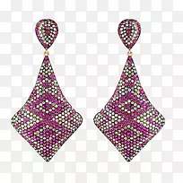 耳环珠宝手工设计宝石雕刻复古-空若网 耳环珠宝手工设计宝石雕刻复古-空若网