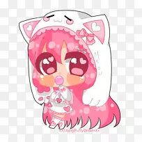 鼻子食肉视觉艺术剪贴画-粉红棒棒糖-空若网 鼻子食肉视觉艺术剪贴画-粉红棒棒糖-空若网