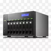 网络存储系统QNAP系统公司硬盘驱动器备份数据存储.阴影角-空若网 网络存储系统QNAP系统公司硬盘驱动器备份数据存储.阴影角-空若网