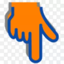 食指计算机图标指向剪贴画.手指指向-空若网 食指计算机图标指向剪贴画.手指指向-空若网