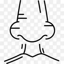 鼻子图标-人脸,面部特征,鼻子,人类-空若网 鼻子图标-人脸,面部特征,鼻子,人类-空若网