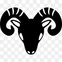 白羊座星座符号山羊载体-空若网 白羊座星座符号山羊载体-空若网