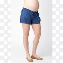 短裤孕妇服腰部上衣-第九条裤子-空若网 短裤孕妇服腰部上衣-第九条裤子-空若网