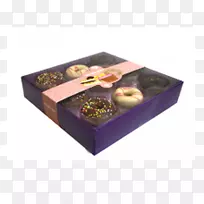 长方形紫巧克力甜甜圈-空若网 长方形紫巧克力甜甜圈-空若网