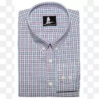 衬衫格子领口蓝色格子-空若网 衬衫格子领口蓝色格子-空若网