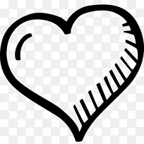 电脑图标爱心手绘心型-空若网 电脑图标爱心手绘心型-空若网