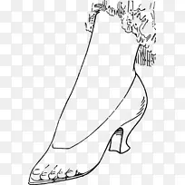 高跟鞋夹艺术玻璃碎片-空若网 高跟鞋夹艺术玻璃碎片-空若网