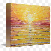 矩形水彩海洋-空若网 矩形水彩海洋-空若网