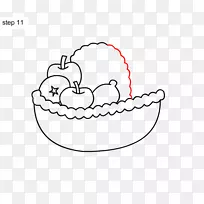 水果篮画花式水果卡片-空若网 水果篮画花式水果卡片-空若网