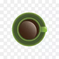 咖啡杯绿色载体咖啡杯-空若网 咖啡杯绿色载体咖啡杯-空若网