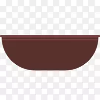 矩形栗色碗-空若网 矩形栗色碗-空若网