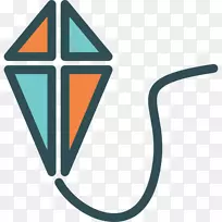 风筝电脑图标爱好剪贴画放风筝-空若网 风筝电脑图标爱好剪贴画放风筝-空若网