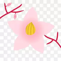 花瓣叶植物茎开花植物剪贴画-空若网 花瓣叶植物茎开花植物剪贴画-空若网