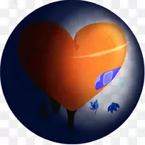 桌面壁纸球电脑心壁纸湿婆负载橙色标志-空若网 桌面壁纸球电脑心壁纸湿婆负载橙色标志-空若网