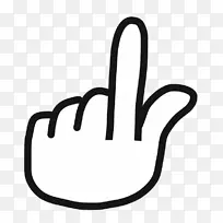 手指字体-中秋节字体设计-空若网 手指字体-中秋节字体设计-空若网