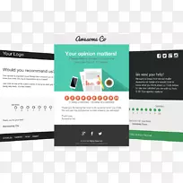 模板电子邮件调查方法响应网页设计客户满意度-主要数字-空若网 模板电子邮件调查方法响应网页设计客户满意度-主要数字-空若网