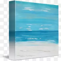 海水海洋绿松石长方形天空plc-海景-空若网 海水海洋绿松石长方形天空plc-海景-空若网