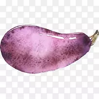 水彩画茄子图标-茄子-空若网 水彩画茄子图标-茄子-空若网