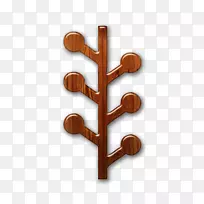 社交媒体社交网络服务博客电脑图标木头标志-空若网 社交媒体社交网络服务博客电脑图标木头标志-空若网