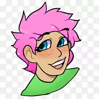 鼻子、脸颊、嘴夹艺术-小山羊-空若网 鼻子、脸颊、嘴夹艺术-小山羊-空若网