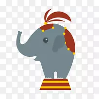 马戏团动画-大象表演-空若网 马戏团动画-大象表演-空若网