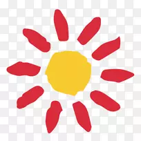 超大冒险-澳大利亚平面设计标志超级冒险公园-太阳元素-空若网 超大冒险-澳大利亚平面设计标志超级冒险公园-太阳元素-空若网