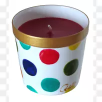 杯子蜡烛蜡盖杯手绘礼品盒-空若网 杯子蜡烛蜡盖杯手绘礼品盒-空若网