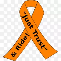 橙色丝带意识剪彩艺术-信托-空若网 橙色丝带意识剪彩艺术-信托-空若网