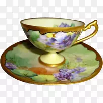 咖啡杯碟瓷餐具.手绘茶杯-空若网 咖啡杯碟瓷餐具.手绘茶杯-空若网