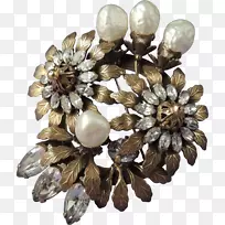 胸针耳环宝石棕色精细工艺-空若网 胸针耳环宝石棕色精细工艺-空若网