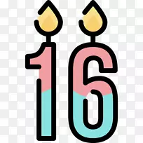 品牌标识线剪贴画-数字蜡烛-空若网 品牌标识线剪贴画-数字蜡烛-空若网