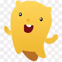 笑脸鼻子桌面壁纸卡通跳跃-空若网 笑脸鼻子桌面壁纸卡通跳跃-空若网