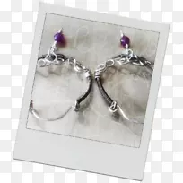 耳环体珠宝紫水晶紫色-空若网 耳环体珠宝紫水晶紫色-空若网