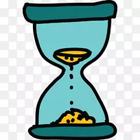 沙漏卡通时钟剪辑艺术.绿色沙漏-空若网 沙漏卡通时钟剪辑艺术.绿色沙漏-空若网