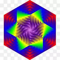 对称-六边形-空若网 对称-六边形-空若网