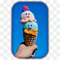 冰淇淋圆锥形手指写实牛奶-空若网 冰淇淋圆锥形手指写实牛奶-空若网