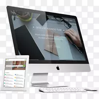 模拟imac响应网页设计-空若网 模拟imac响应网页设计-空若网