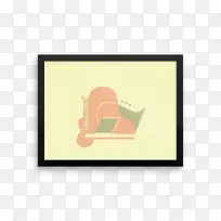 卡通矩形字体墙模型-空若网 卡通矩形字体墙模型-空若网