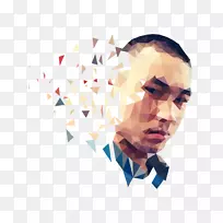 阿凡达几何多边形插图-创造性几何化身-空若网 阿凡达几何多边形插图-创造性几何化身-空若网