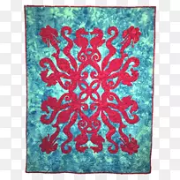 被子对称纺织品茶叶图案.菠萝切屑-空若网 被子对称纺织品茶叶图案.菠萝切屑-空若网