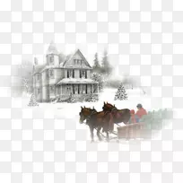 圣诞节非博客。它的风景-双色-空若网 圣诞节非博客。它的风景-双色-空若网