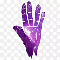 手指紫色手套安全手写体-空若网 手指紫色手套安全手写体-空若网