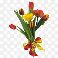 花束郁金香夹艺术-郁金香装饰-空若网 花束郁金香夹艺术-郁金香装饰-空若网