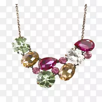 耳环项链红宝石吊坠宝石项链-空若网 耳环项链红宝石吊坠宝石项链-空若网