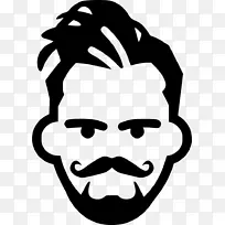 小胡子计算机图标发型脱发男性小胡子-空若网 小胡子计算机图标发型脱发男性小胡子-空若网