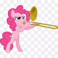 小手指派长号喇叭画黄铜乐器熊-空若网 小手指派长号喇叭画黄铜乐器熊-空若网