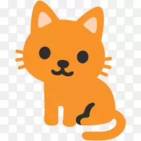 猫表情符号android nougat android oreo-cat插画师-空若网 猫表情符号android nougat android oreo-cat插画师-空若网