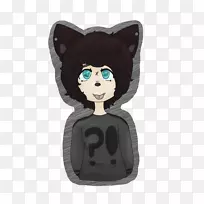 卡通猫鼻子黑男-空若网 卡通猫鼻子黑男-空若网